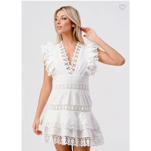 Southern Belle White lace dress - never worn